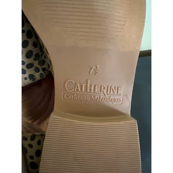 Catherine Malandrino Womens Leopard Print Flats Size 7.5 - Picture 2 of 7